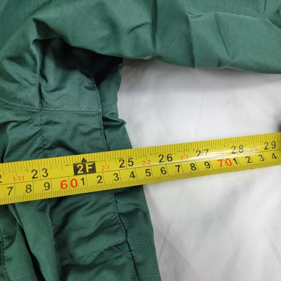 Precision Mountaineering Dry Tek Mens Large Green Winter Jacket Warm Outdoors - Picture 12 of 14